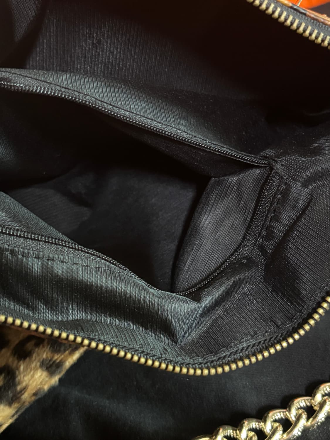 vintage leopard 2 bags metal string 상품이미지4
