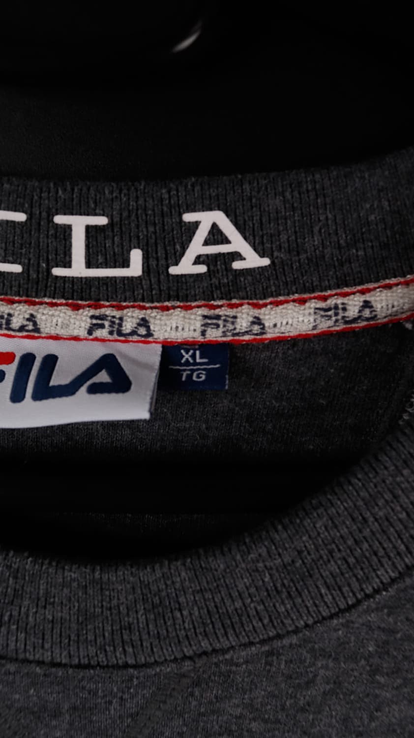 휠라 센터 로고 스웻셔츠  상품이미지3