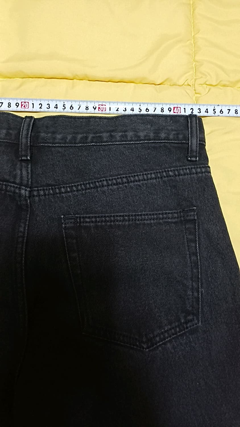 무신사 워시드블랙진 33인치 기장107 상품이미지6