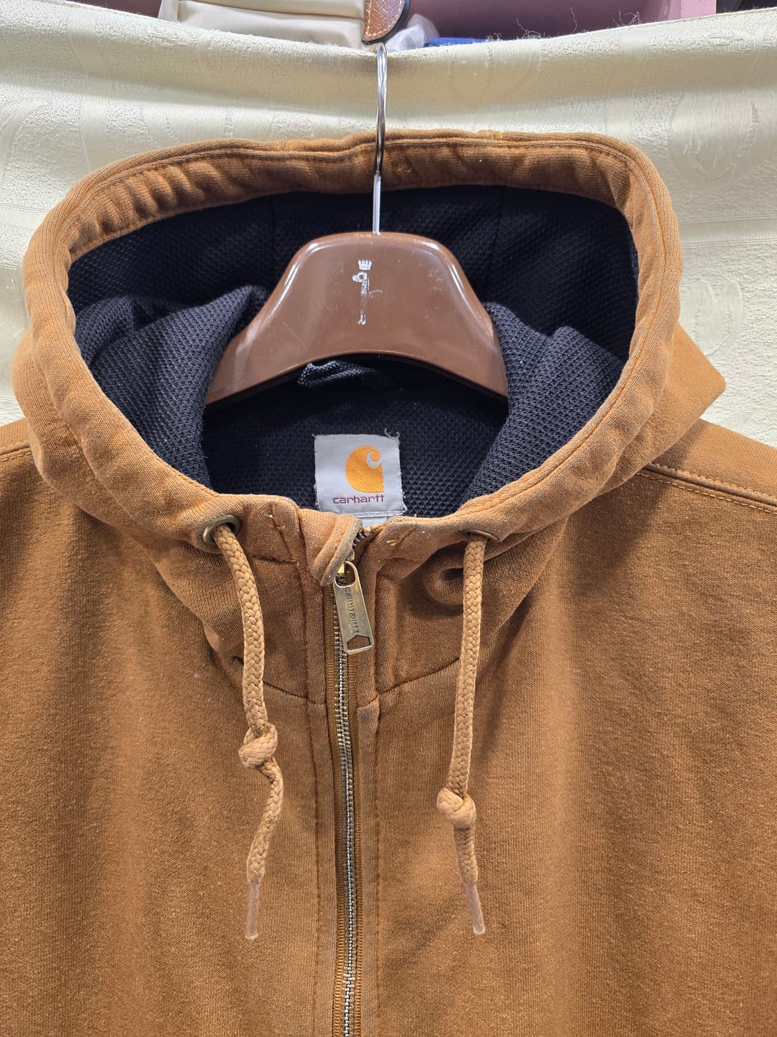 칼하트 브라운 후드 집업 자켓 105~110 상품이미지2