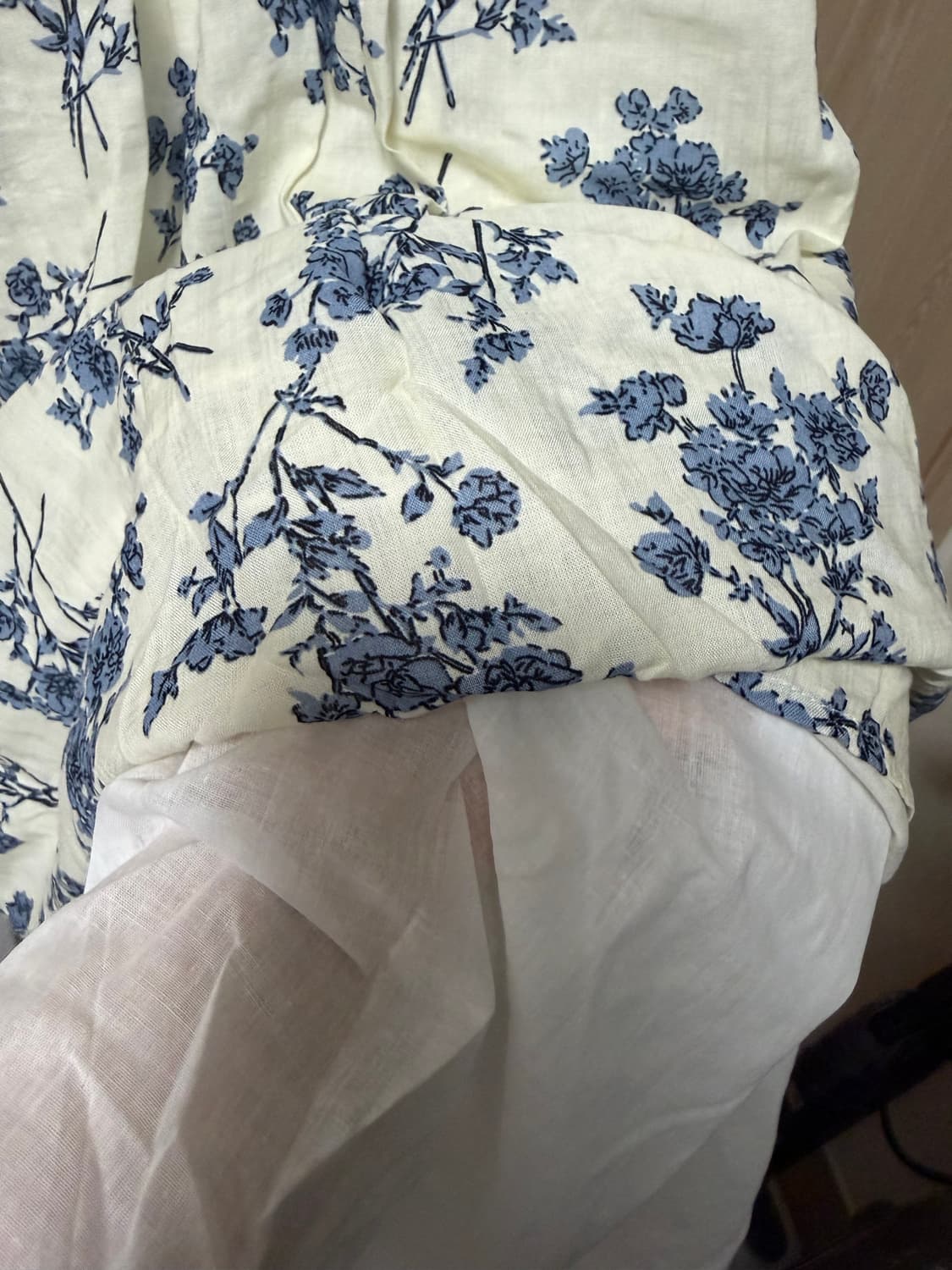 린넨 플라워 롱원피스 상품이미지4