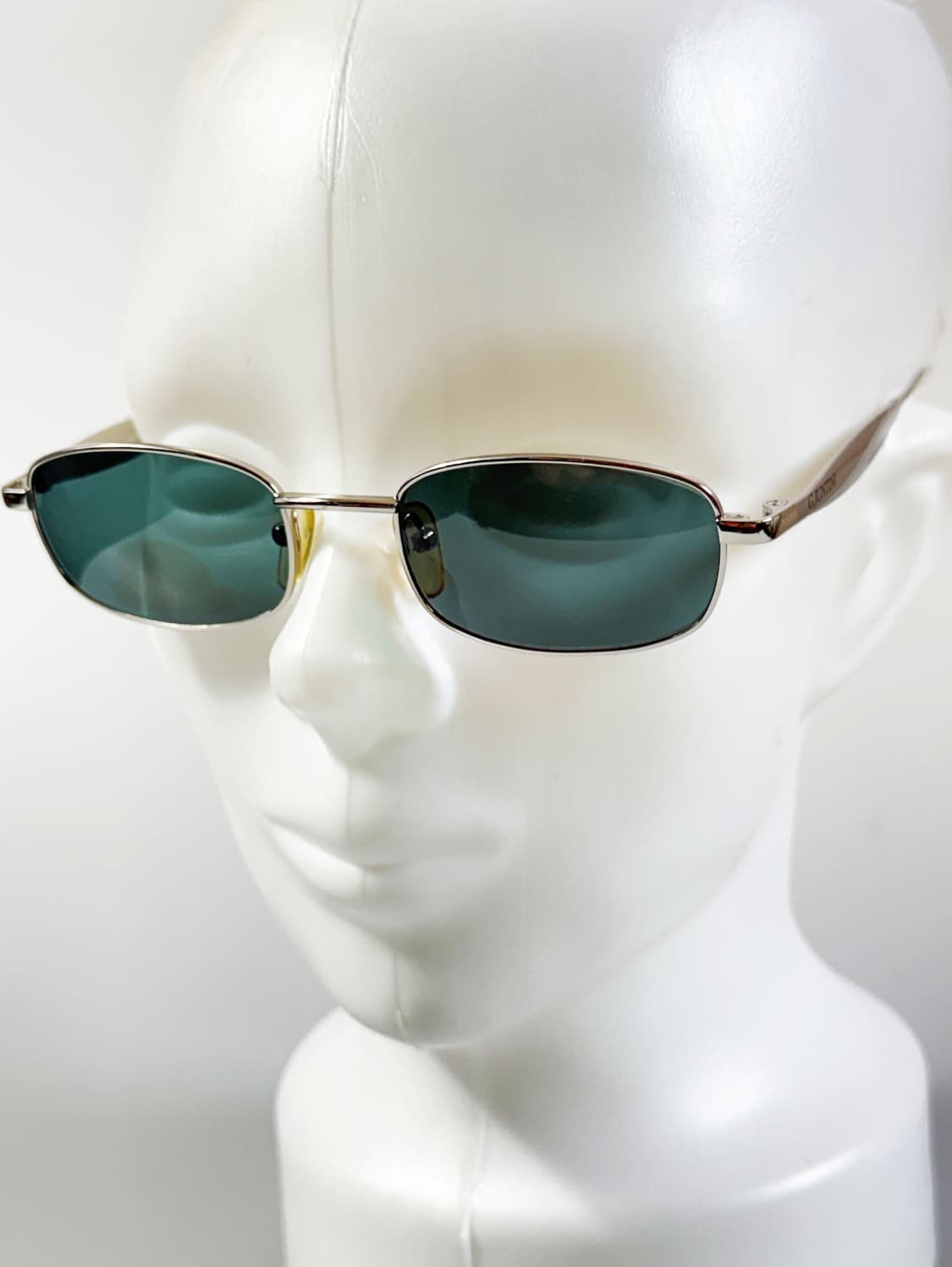 GIOVANNI JUNTINI 실버 슬림 스퀘어 빈티지 선글라스 상품이미지8