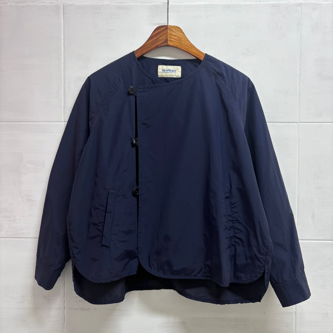 BEAMS BOY 빔즈보이 언발 바스락 자켓 JACKET  상품이미지1