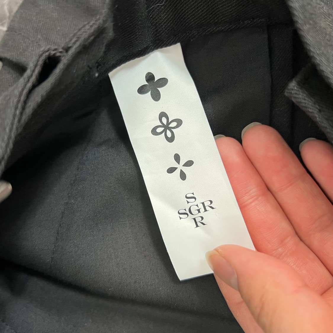 써저리 리버스 4 포켓 카고 팬츠 블랙 상품이미지9