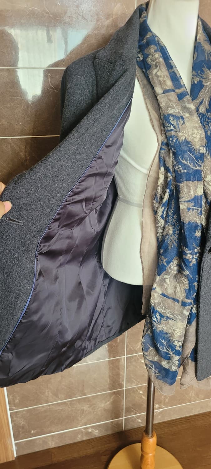 (여성여유66-핏77사이즈) 피에르가르뎅 자켓(울55%) 상품이미지5