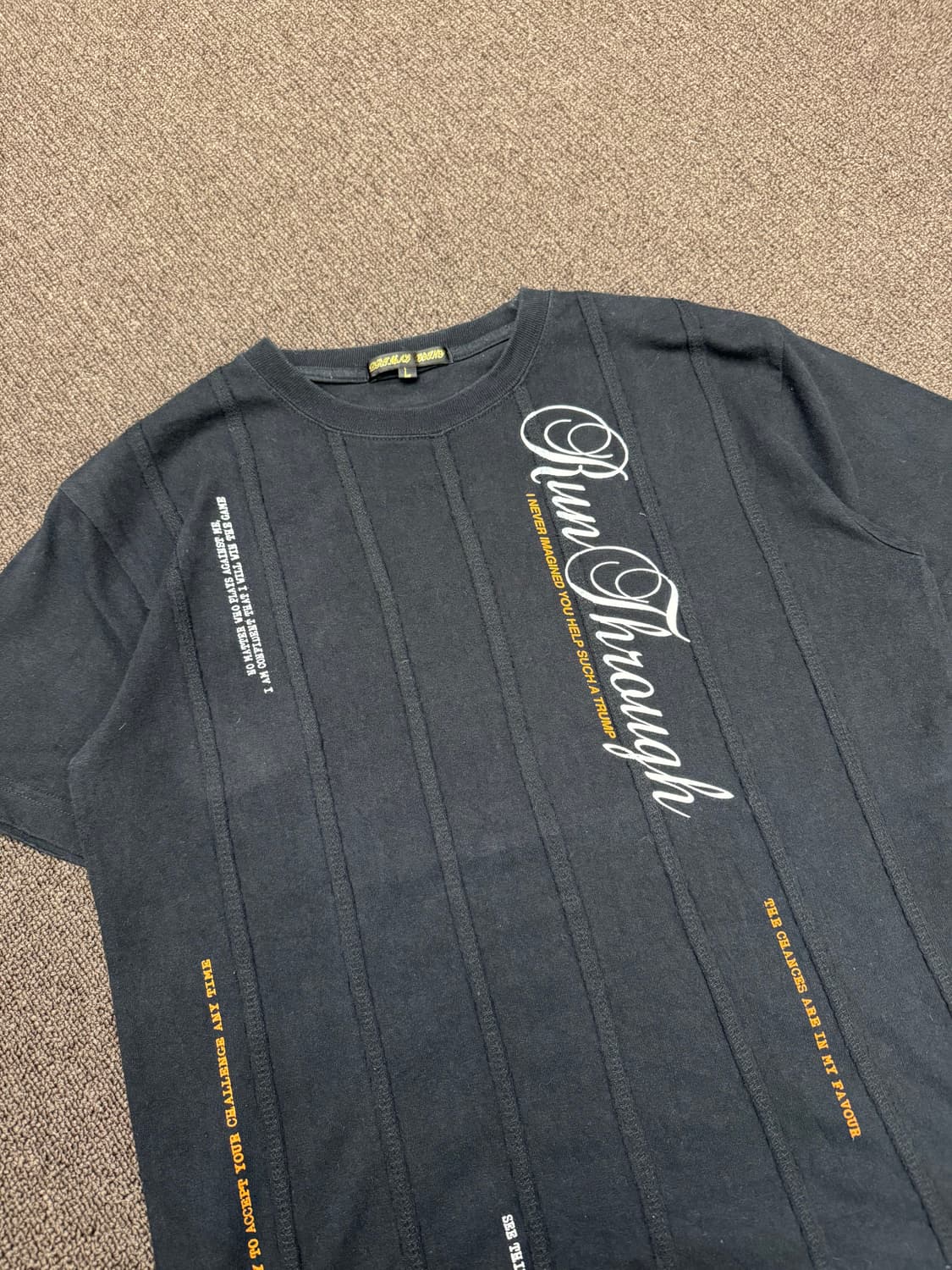 L)Japanese vintage 프린팅 여성 반팔 상품이미지2