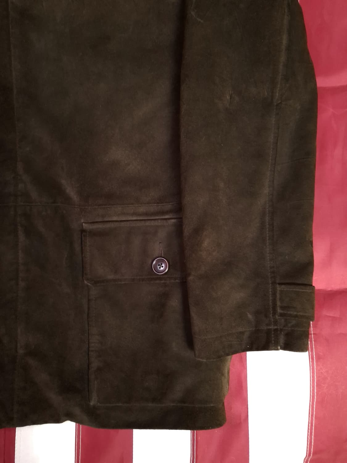 오리지날 랄프로렌폴로 브라운 리얼 스웨이드 자켓 상품이미지8