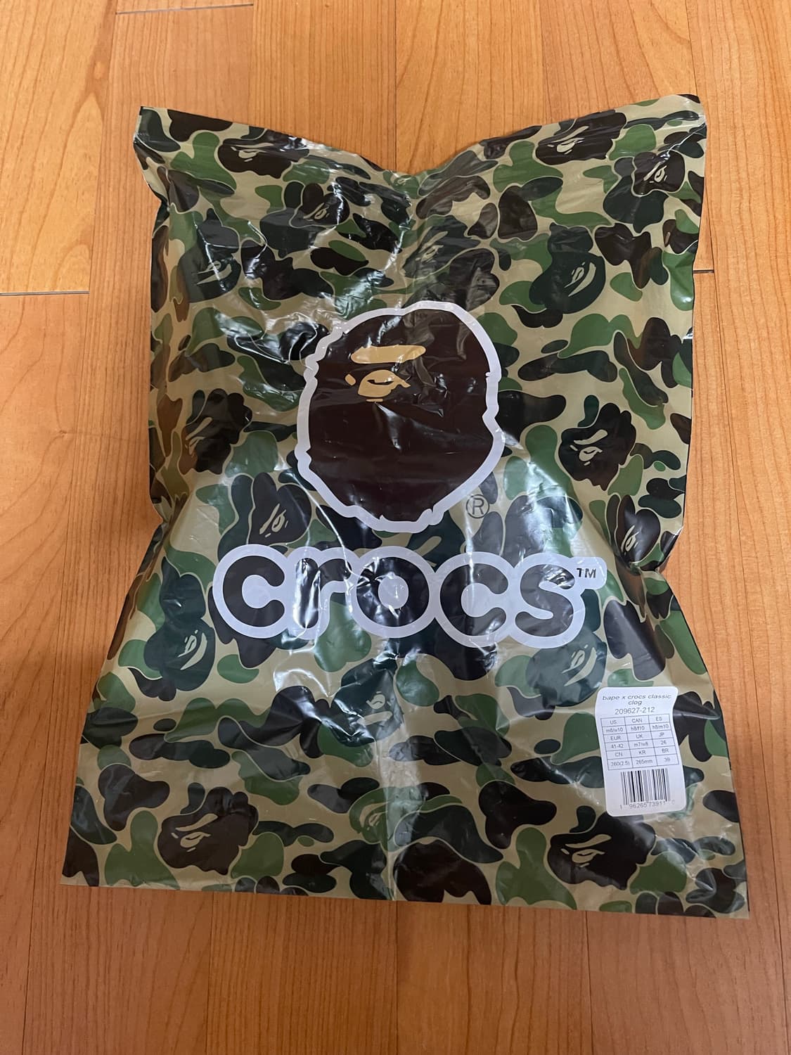 크록스 x 베이프 클래식 클로그 상품이미지6