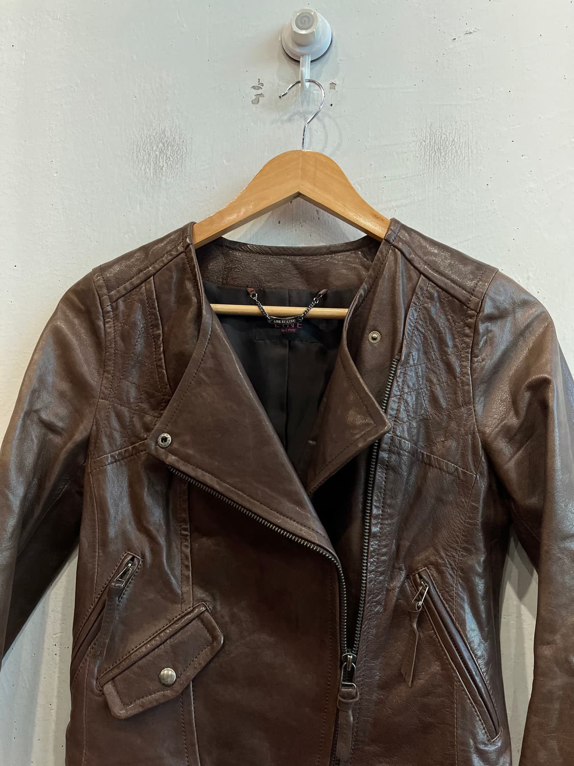 LINE 라인 양가죽 자켓 우먼즈  상품이미지2