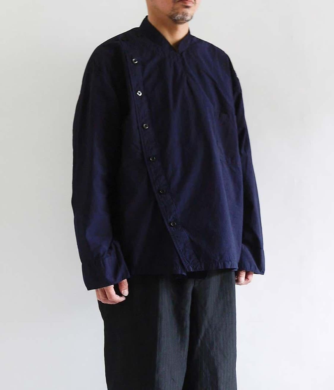 [2] OUTIL CHEMISIER SYAM INDIGO 우티 상품이미지1