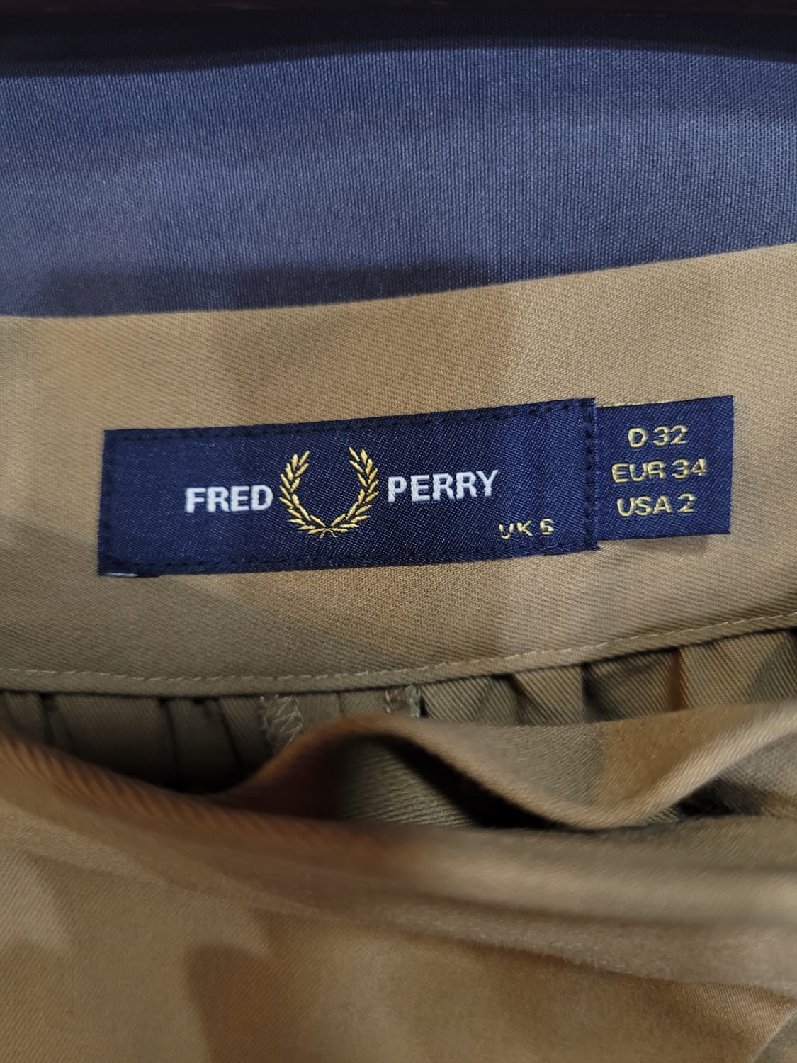 FRED PERRY 프레드페리 랩스커트형 와이드팬츠 상품이미지4