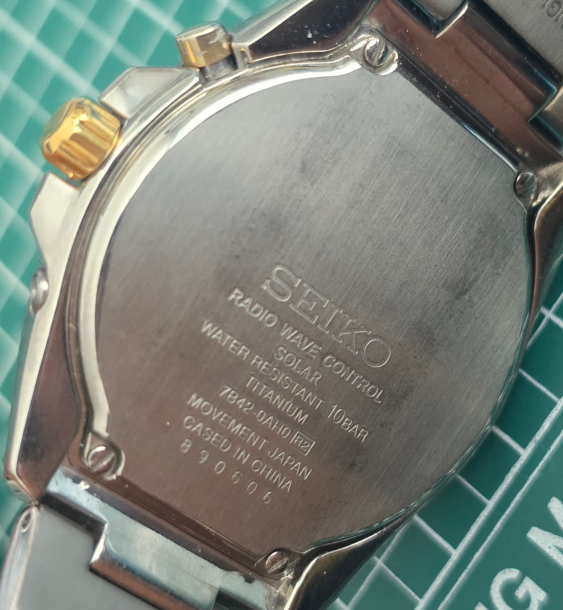 세이코 태양광 라디오 전파수신 7B42-0AH0 시계 상품이미지3