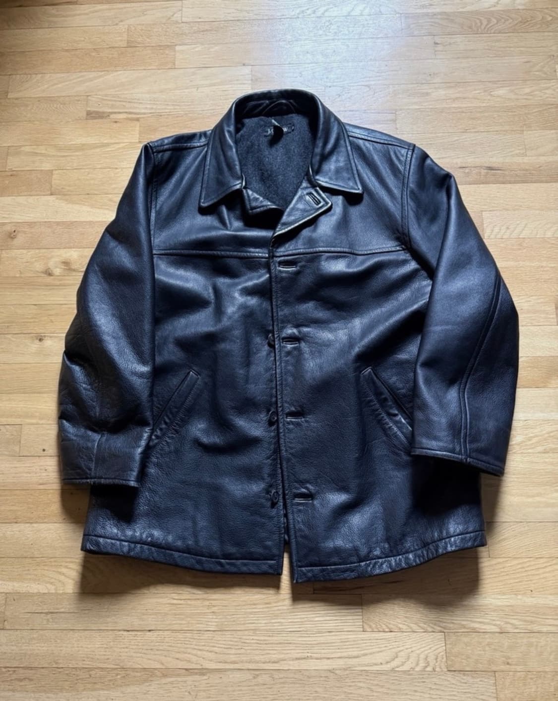 올드 제이크루 jcrew 레더 카코트 xl 올드갭 상품이미지1