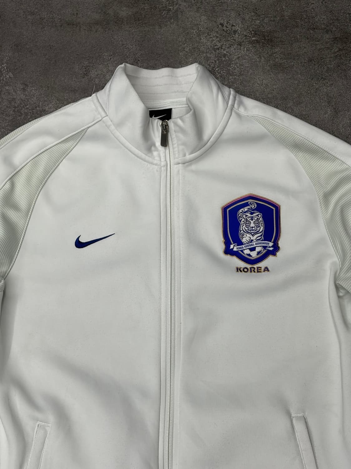 10s 나이키 대한민국 축구 국가대표팀 트랙 자켓 화이트 상품이미지2
