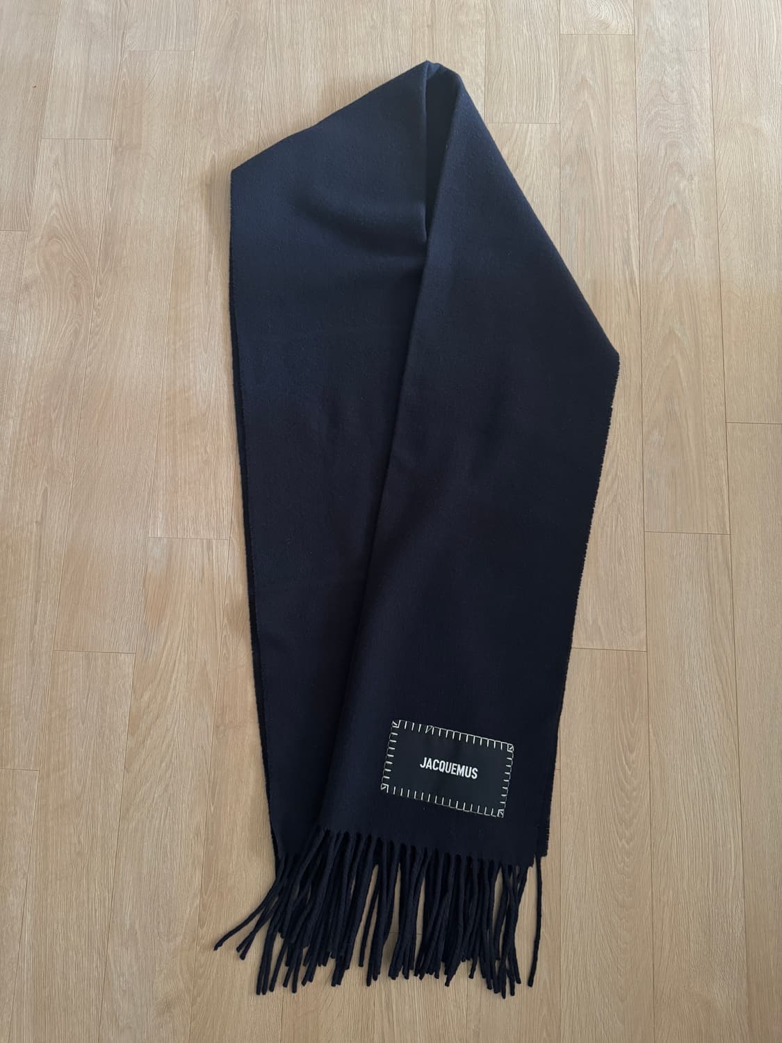 JACQUEMUS / 자크뮈스 네이비 머플러 상품이미지2