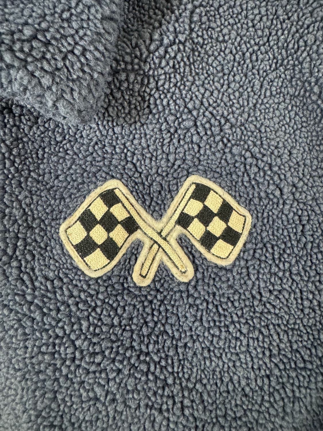 XL 더블알엘 레이싱 네이비 플리스 집업 자켓 상품이미지4