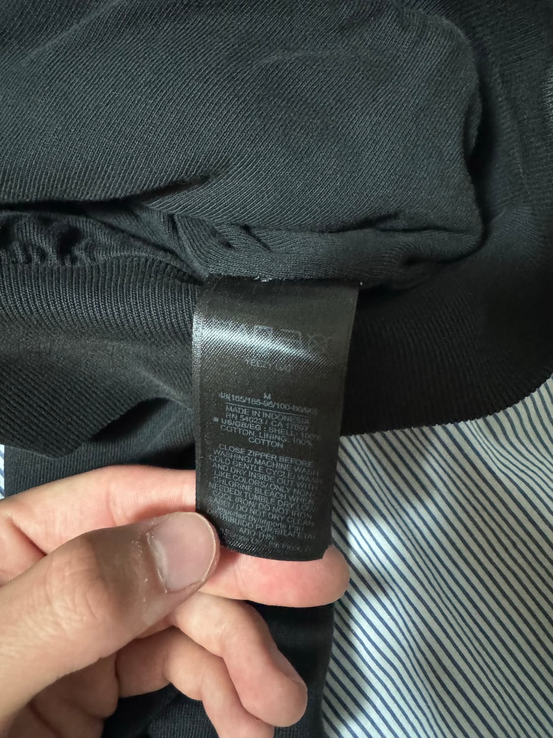 이지갭 후드집업 블랙 상품이미지6