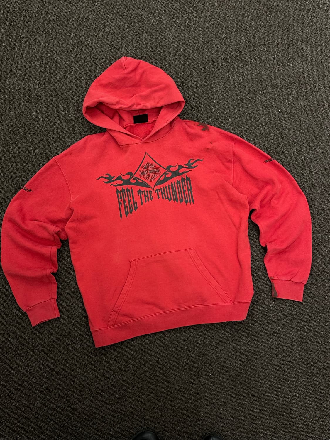L)할리데이비슨 빈티지 00s 후디 상품이미지2