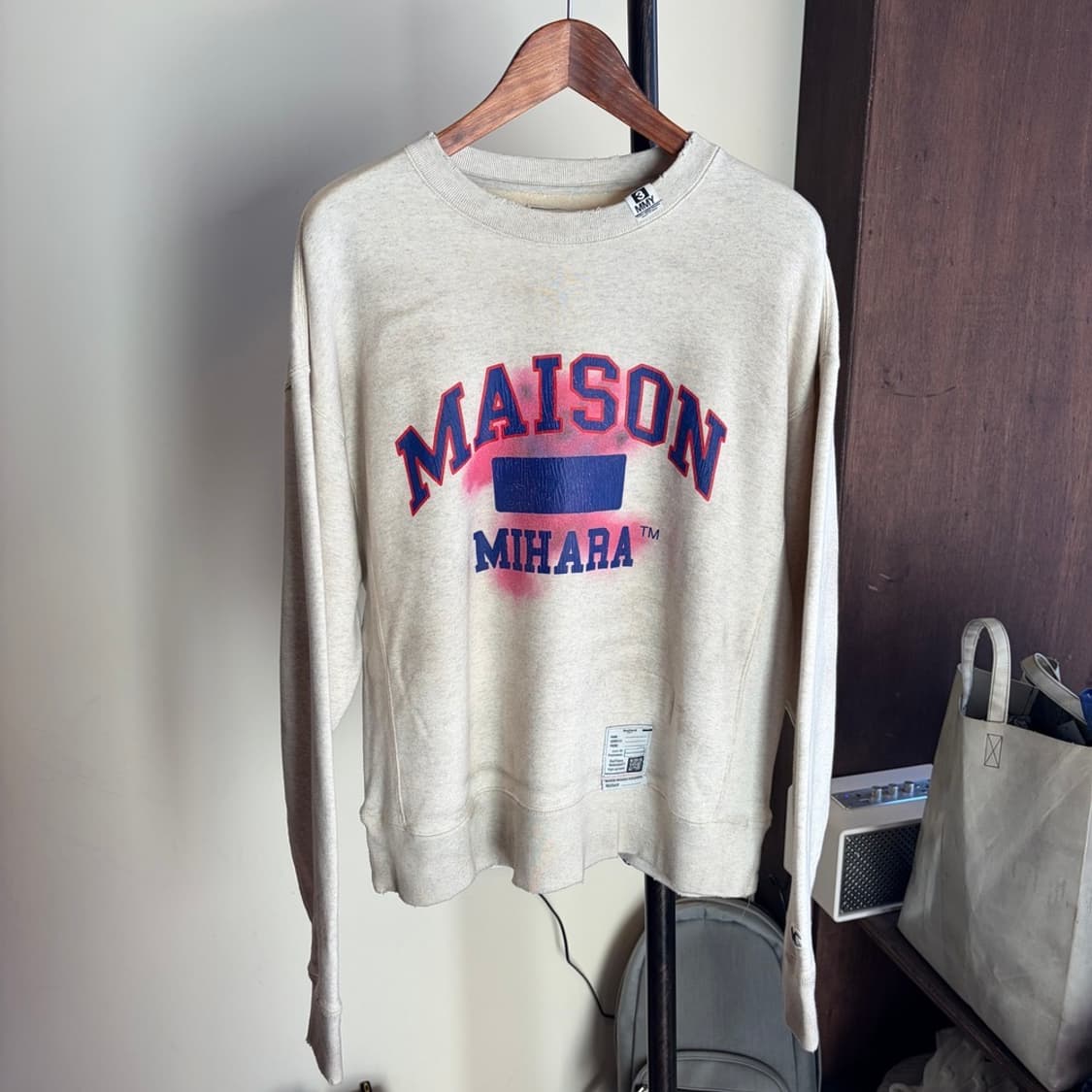 15342 - 미하라 야스히로 디스트레스드 맨투맨 상품이미지2