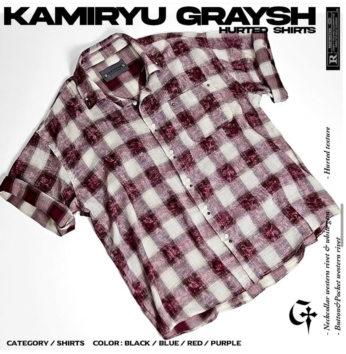 [OS] gakihara 셔츠 상품이미지1