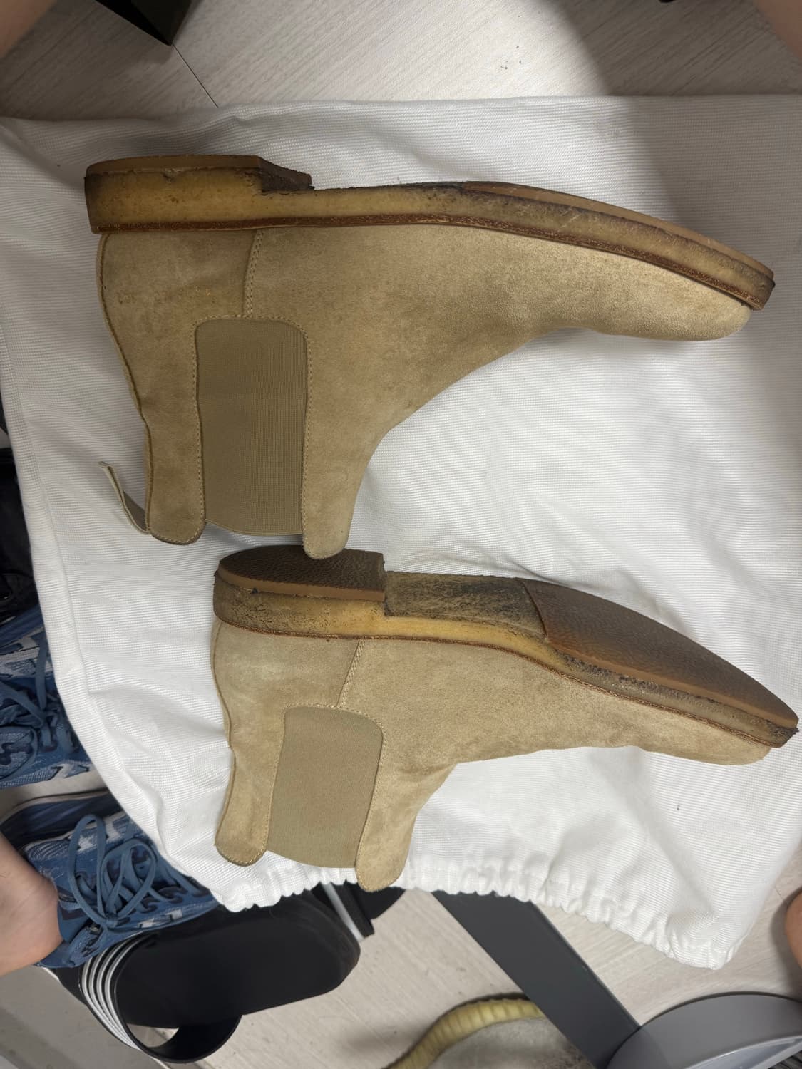 커먼프로젝트 첼시부츠 tan 상품이미지4