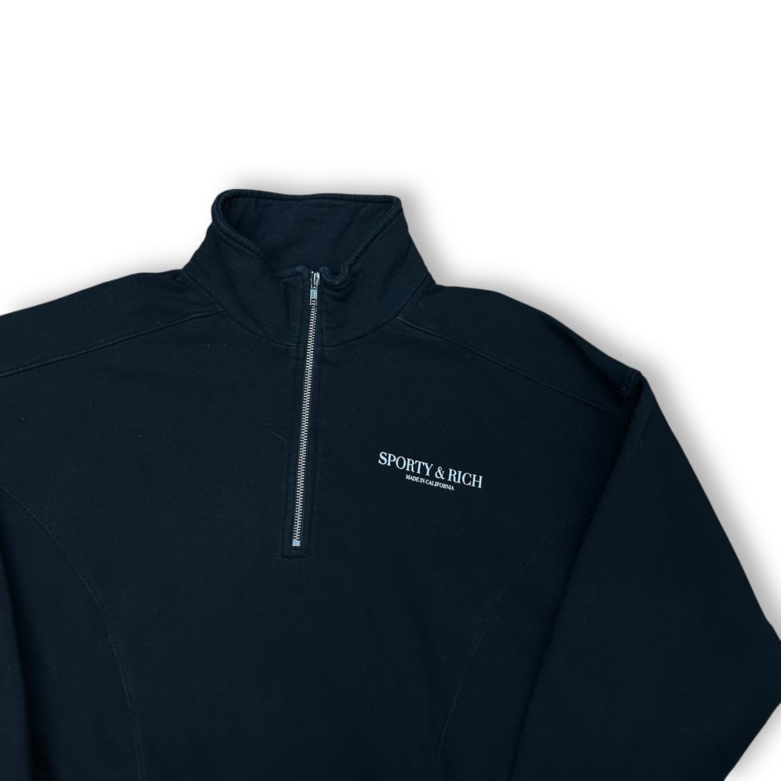 스포티앤리치 하프집업 맨투맨 상품이미지2