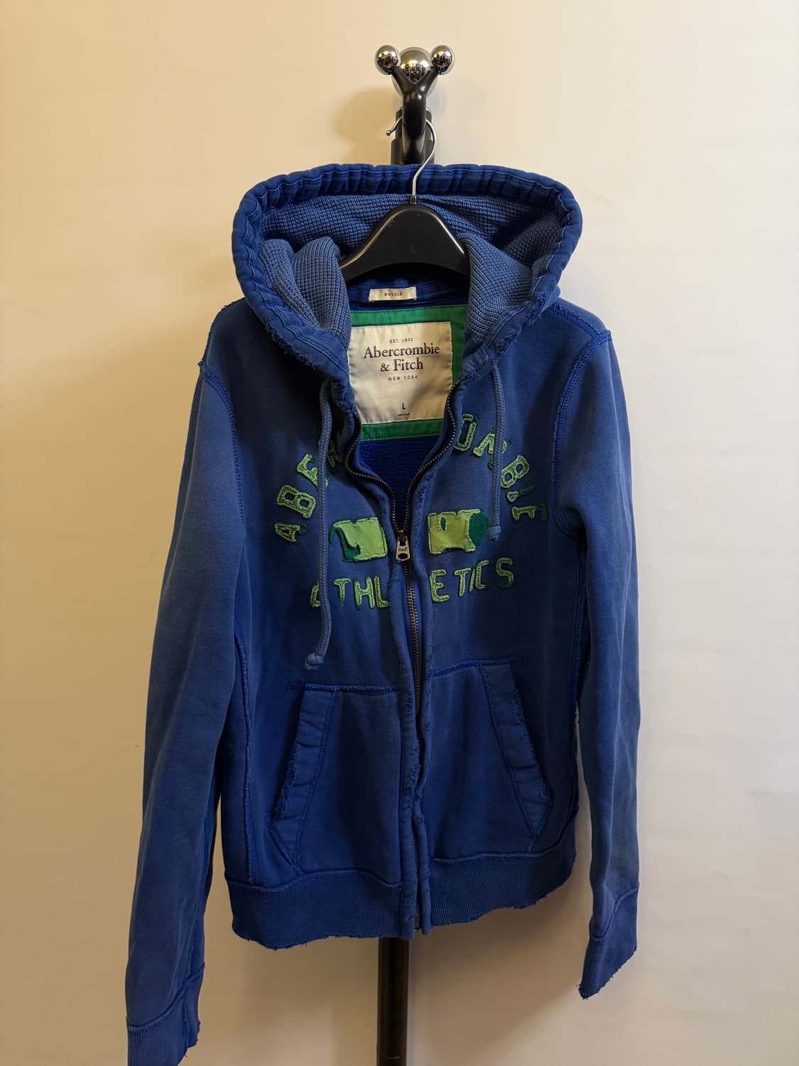 아베크롬비 빈티지 워싱 후드집업 상품이미지2