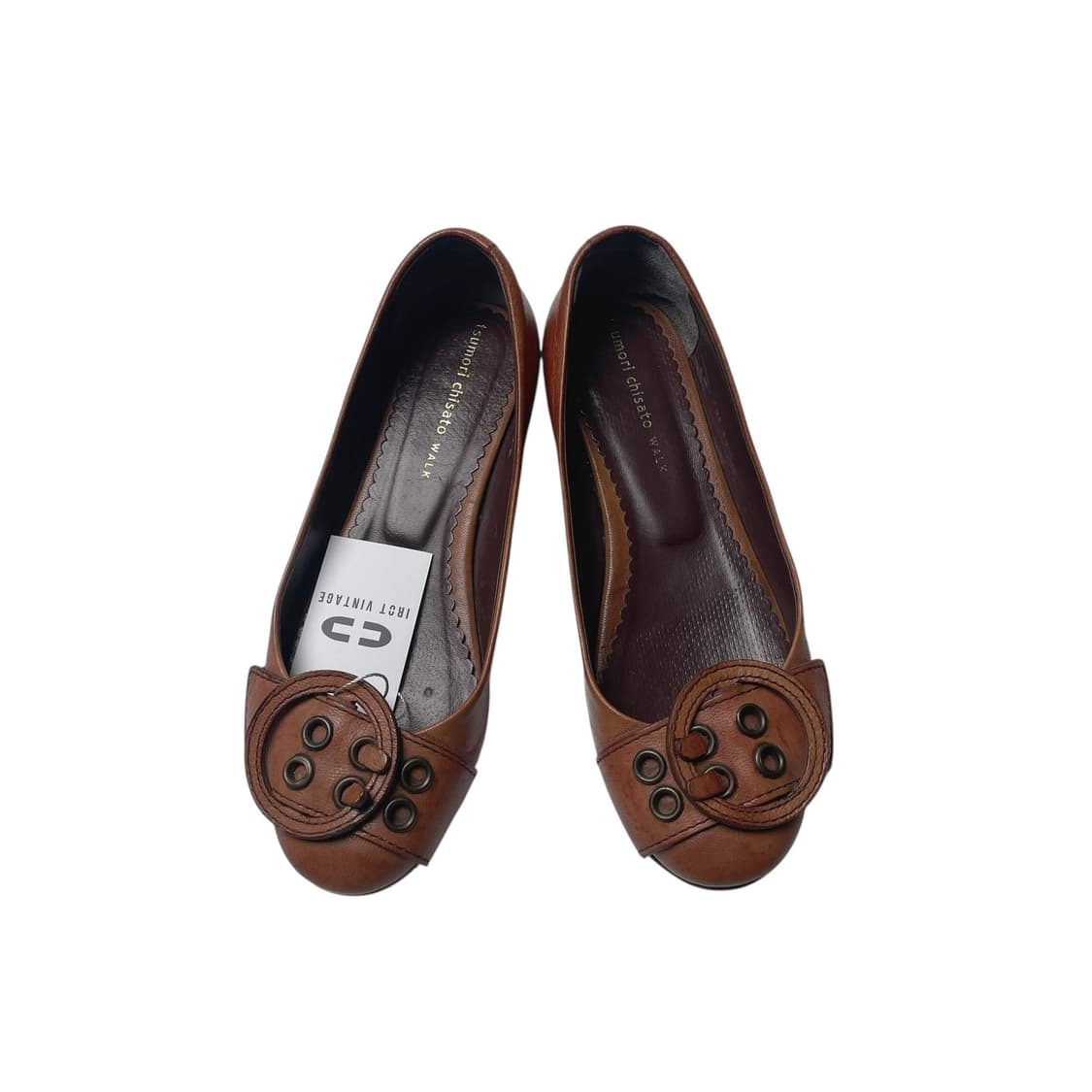 Tsumori chisato 벨트 버클 포인트 레더 슈즈(225) 상품이미지1