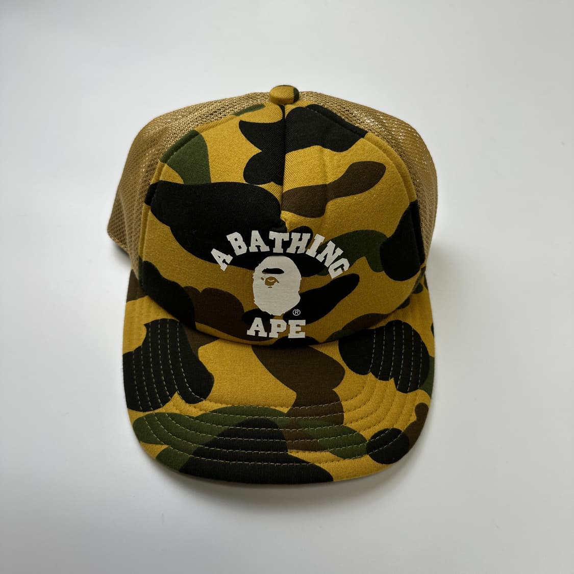 BAPE 1st Camo College Mesh Cap 베이프 메쉬 캡 상품이미지2