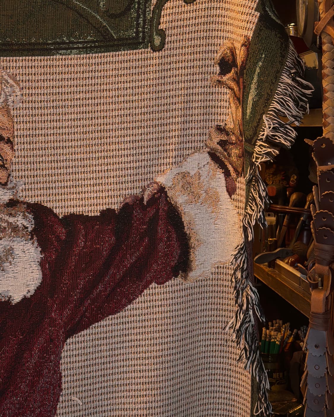 빈티지 소품 코카콜라 산타 블랭킷 상품이미지4