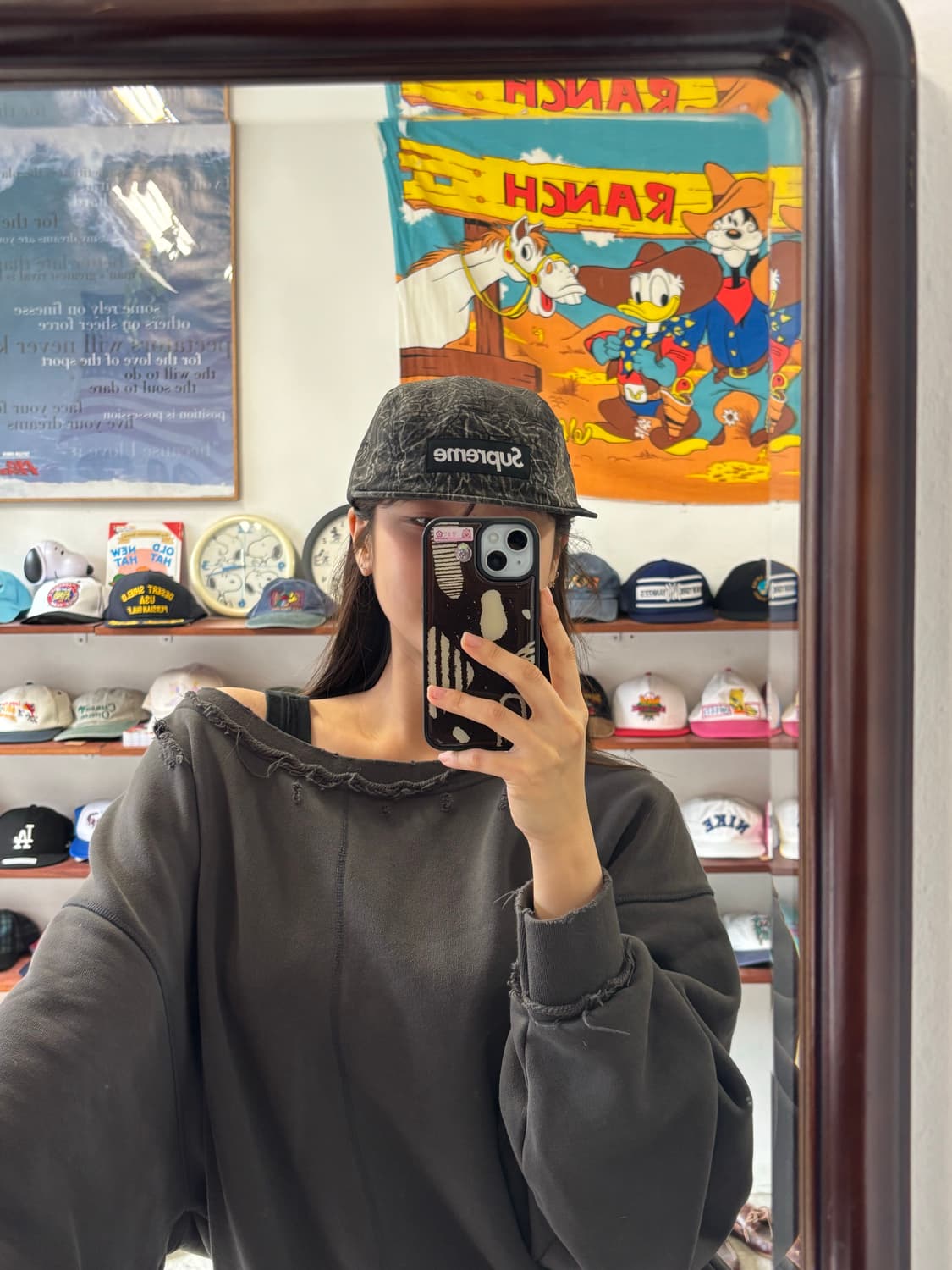 13 s/s 슈프림 빈티지 캡 상품이미지2