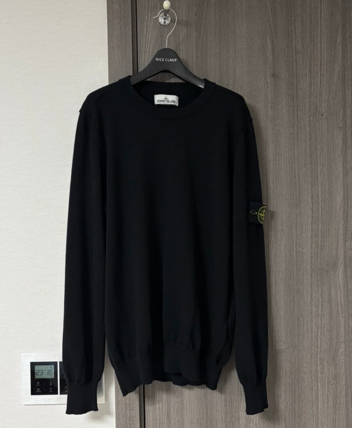 [L]21FW 스톤아일랜드 블랙 울니트 상품이미지1