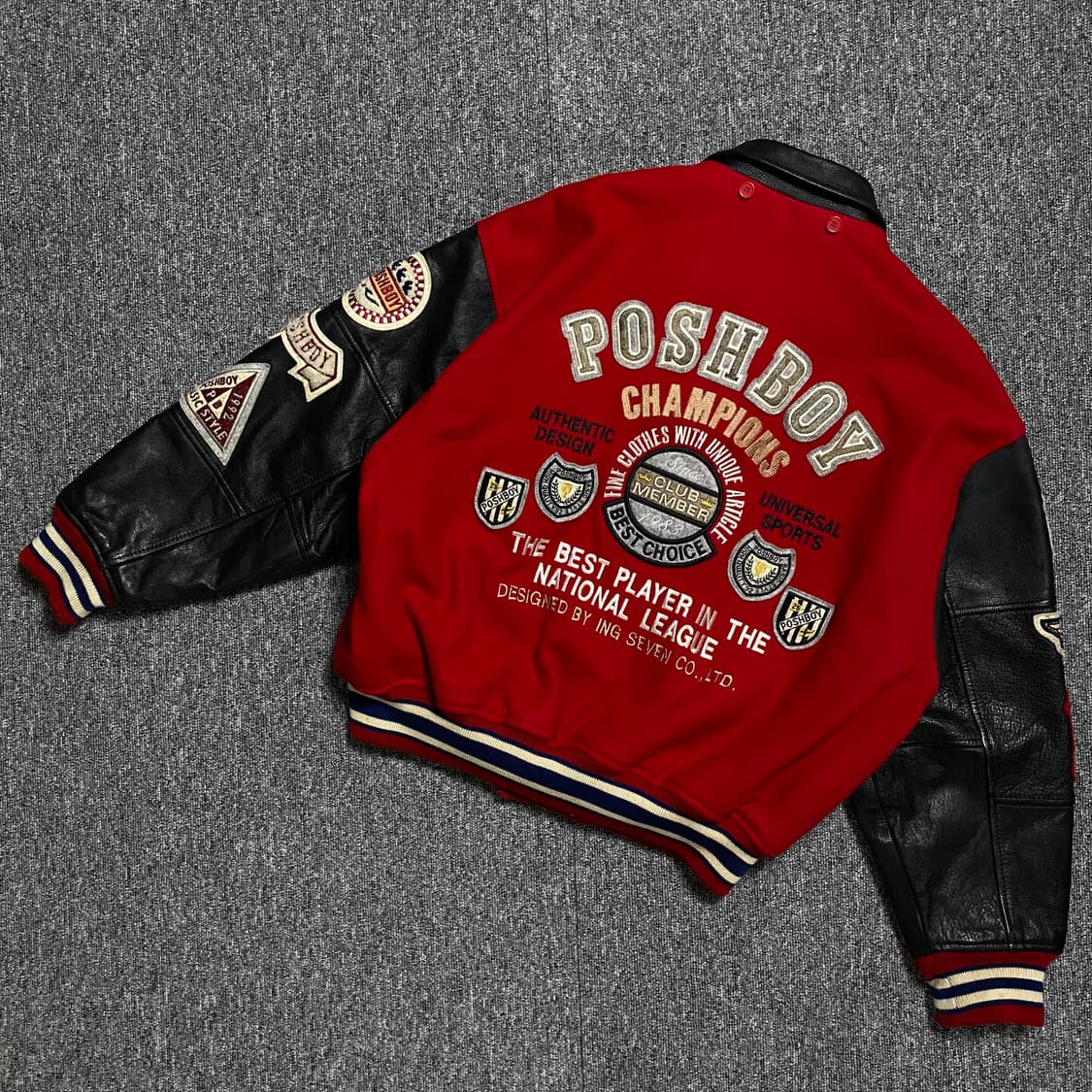 🌊80~90s Poshboy Varsity jacket 상품이미지4