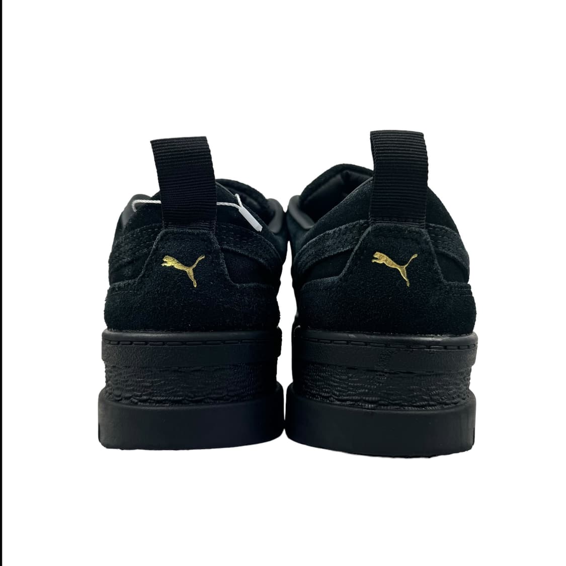 235 W 푸마 메이즈 스웨이드 블랙 골드 상품이미지5