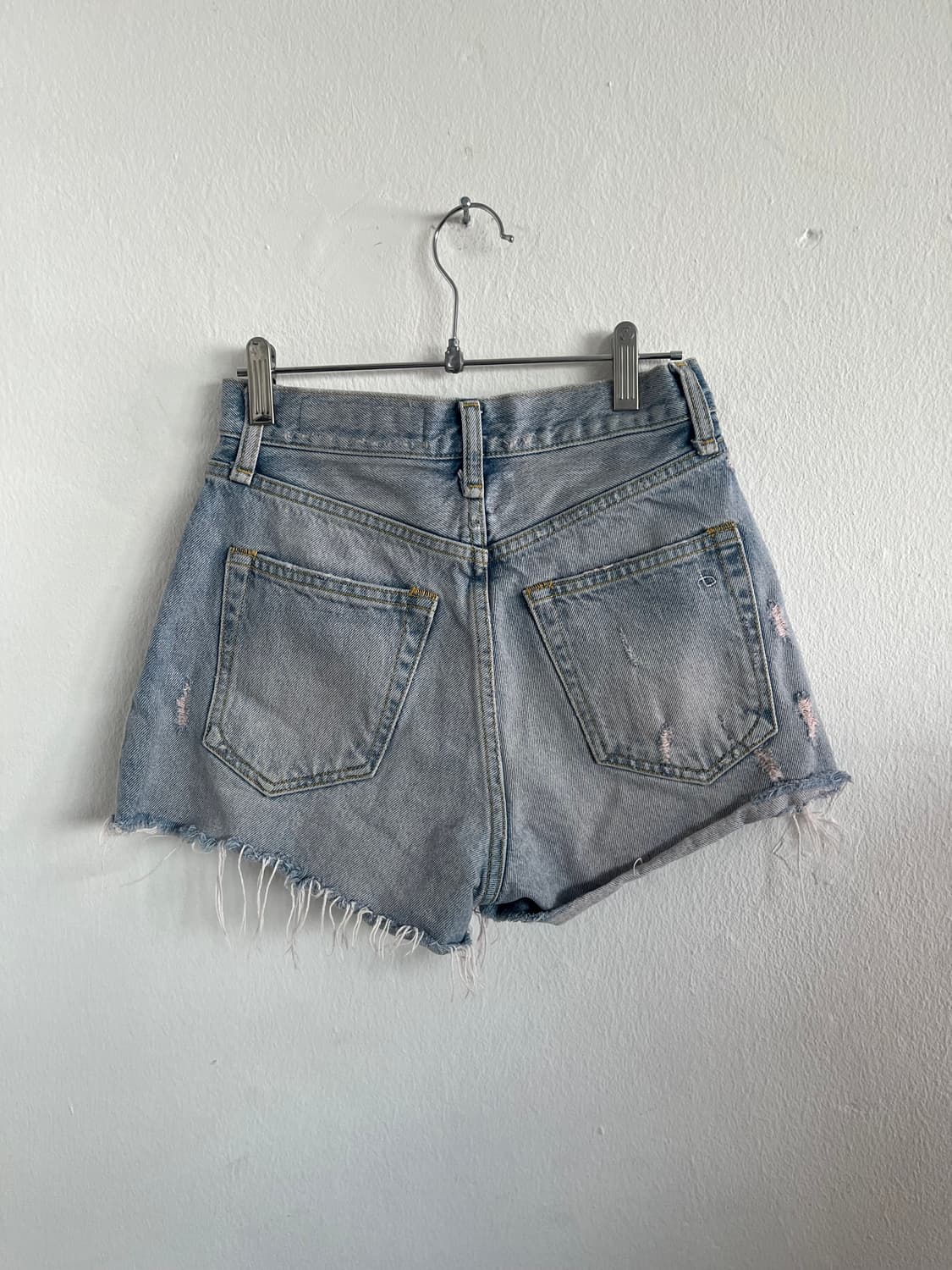 rag & bone 랙앤본 디스트로이드 데님 숏 팬츠 상품이미지5