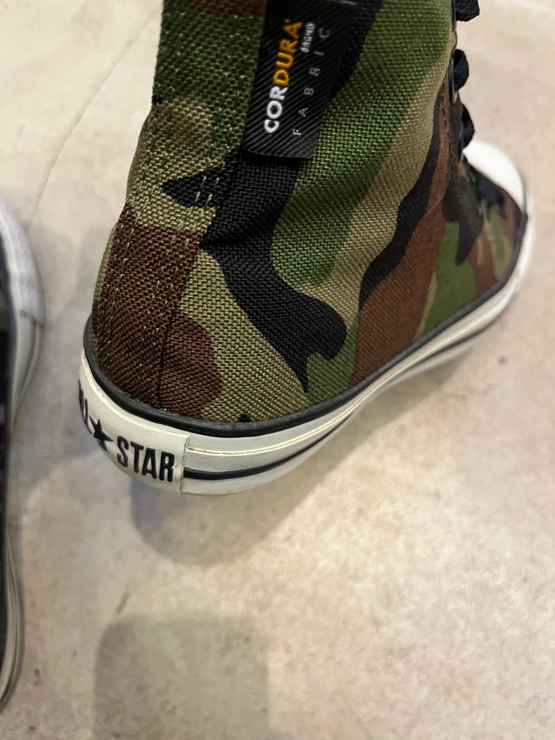 빈티지 컨버스 하이 코듀라 카모 상품이미지4