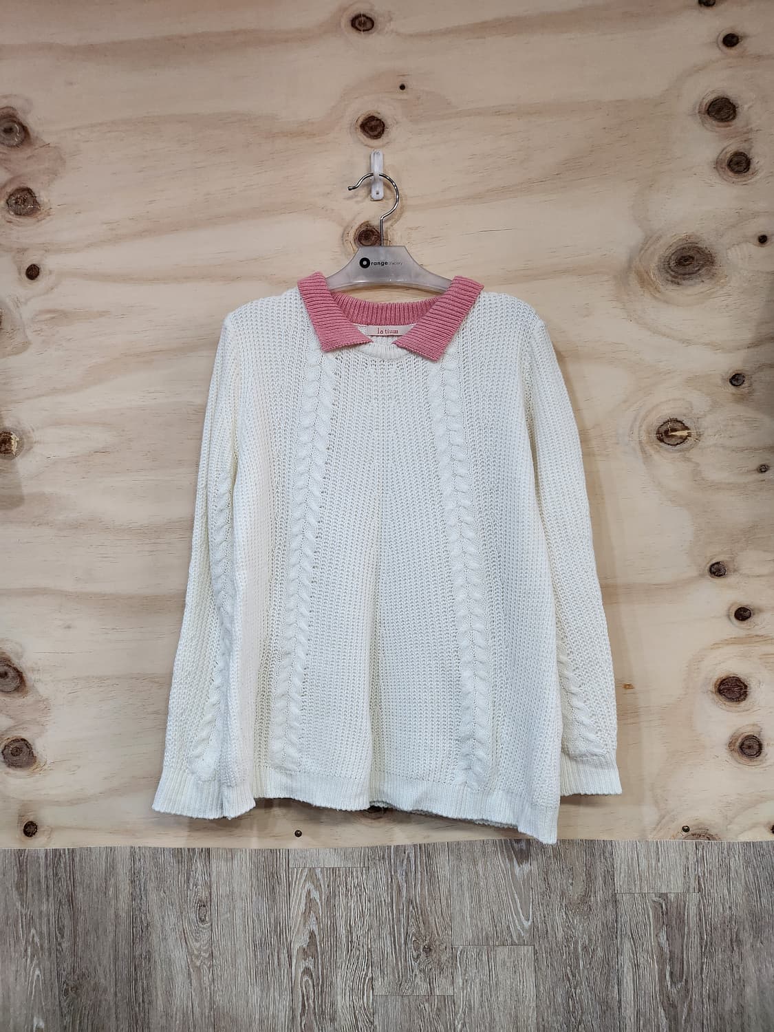 643) 라티움 LA TIUM 카라 니트티 상품이미지1