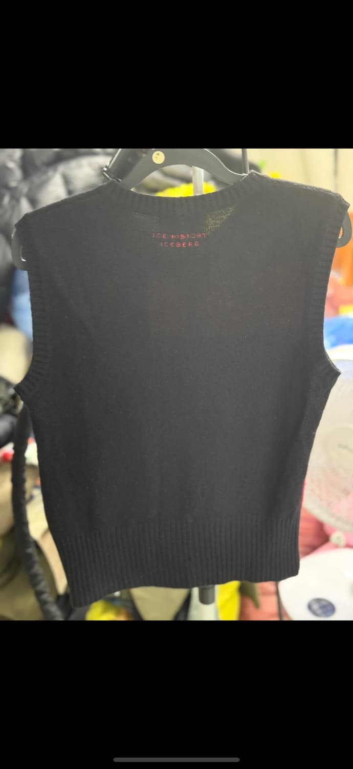 ICE HISTORY 톰과 제리 니트 조끼 M 상품이미지2