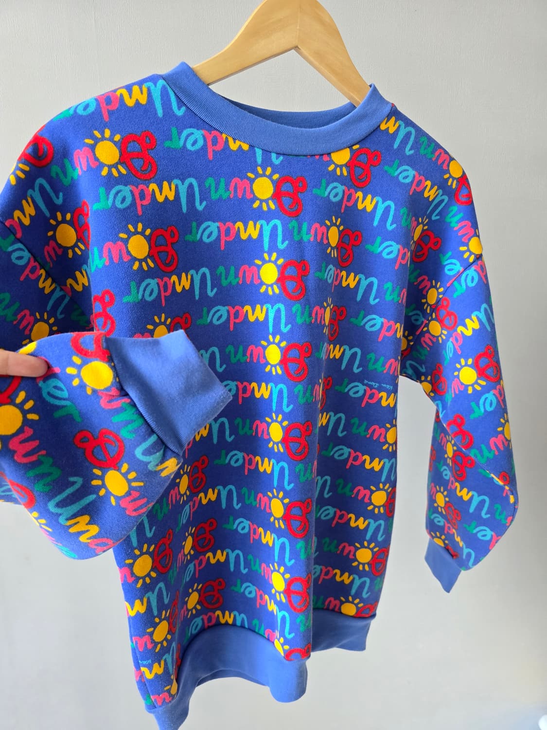 90s Ken Done 아트 프린트 호주산 기모 맨투맨 상품이미지4