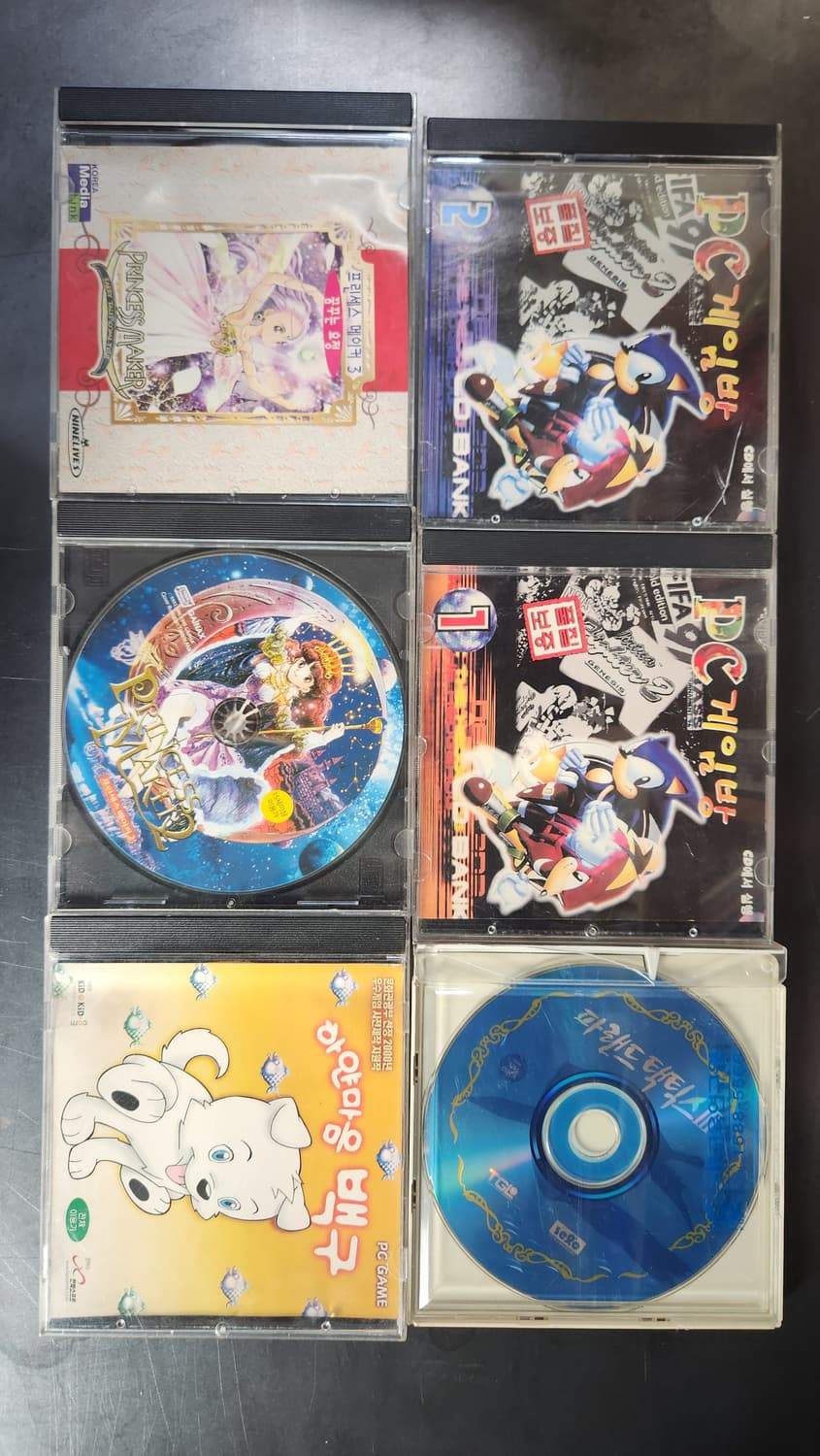 하얀마음백구, 파랜드택틱스3, 요정전설3, 프메다2,3 게임CD 7개 상품이미지1