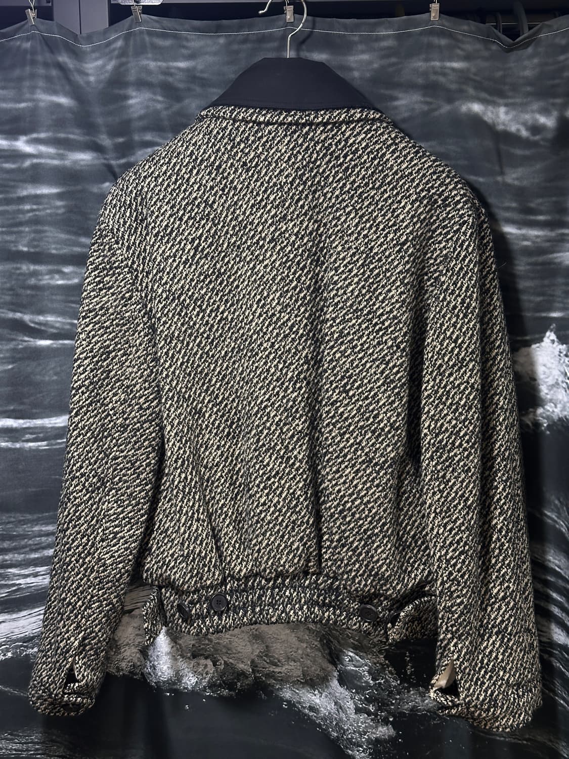 STU 더블 카라 트윌 자켓 M 상품이미지3