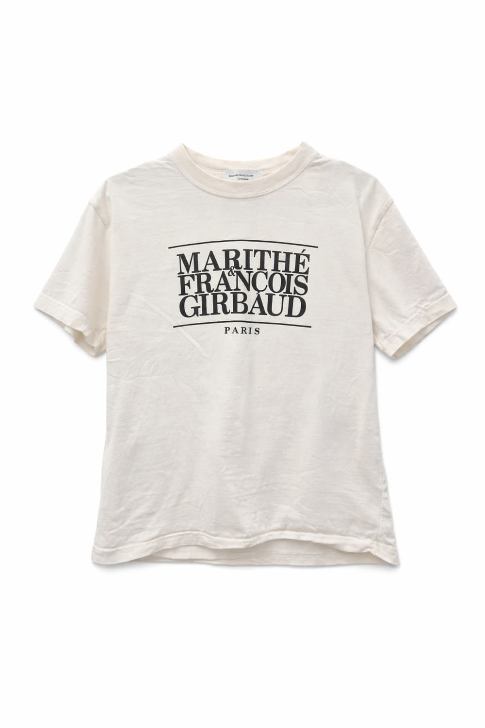 마리떼 프랑소와 저버 화이트 반팔티 S 상품이미지1