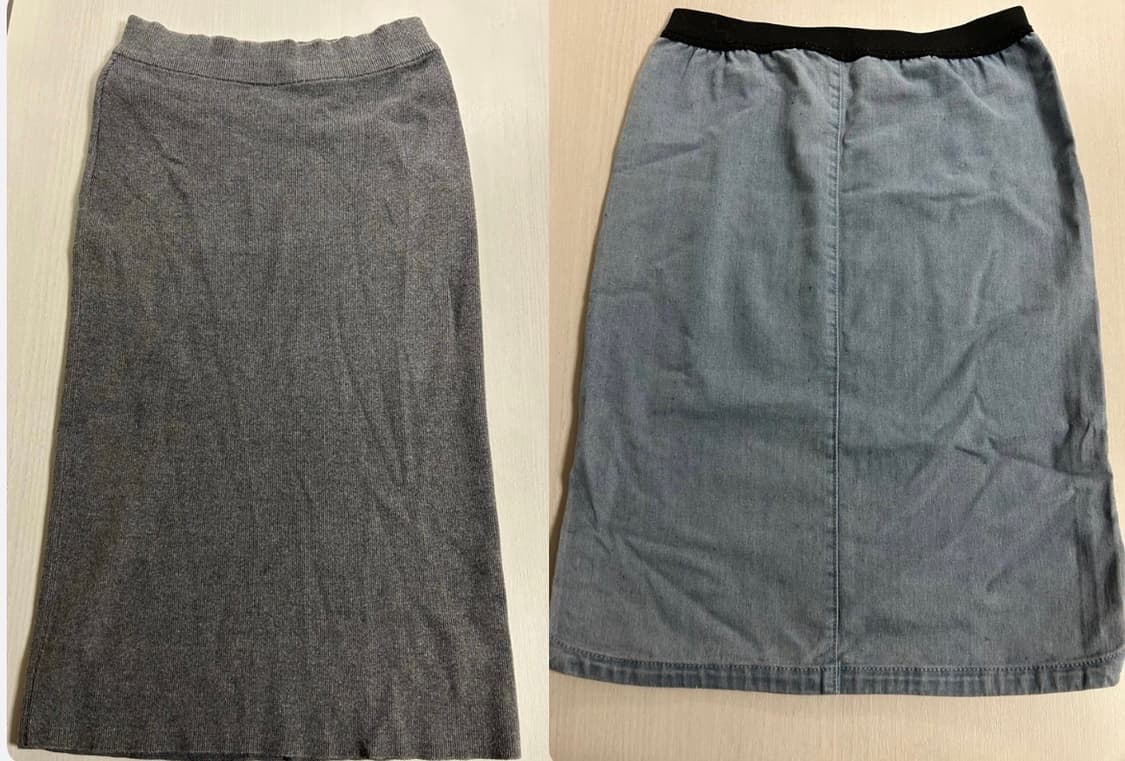빈티지 스커트 2개 상품이미지1