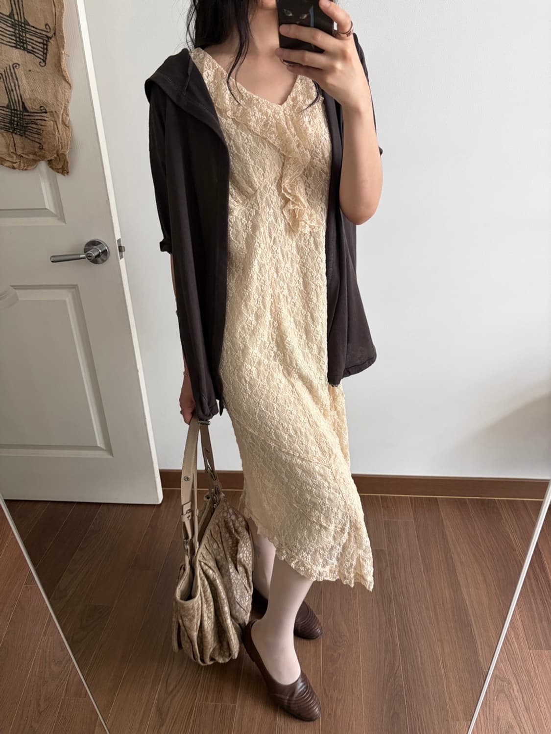 frill long dress 상품이미지2