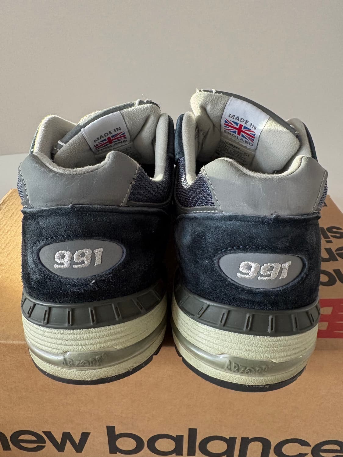 뉴발란스 991 메이드인uk navy 240 상품이미지4