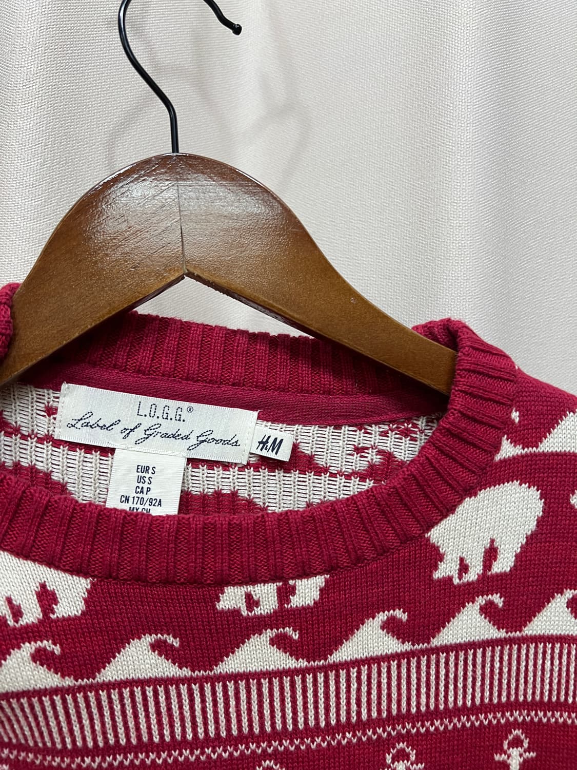 흐앤므 에스닉 니트  상품이미지4