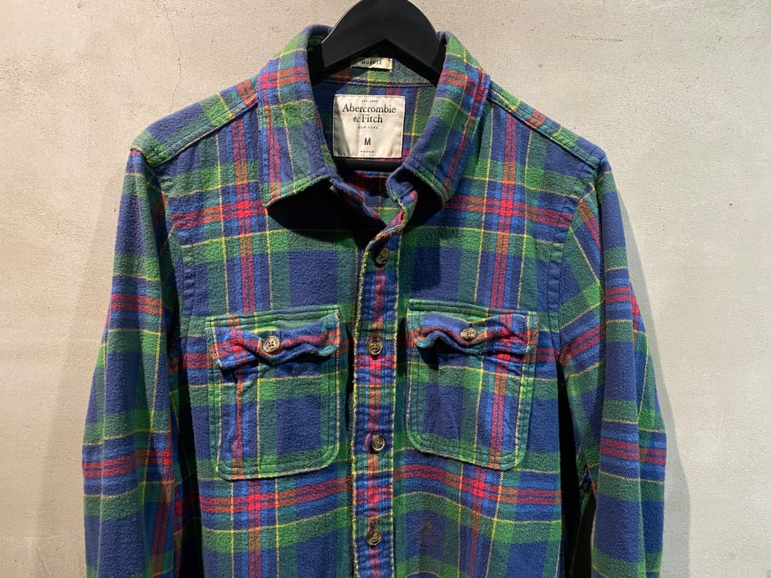 아베크롬비 체크 셔츠 상품이미지2