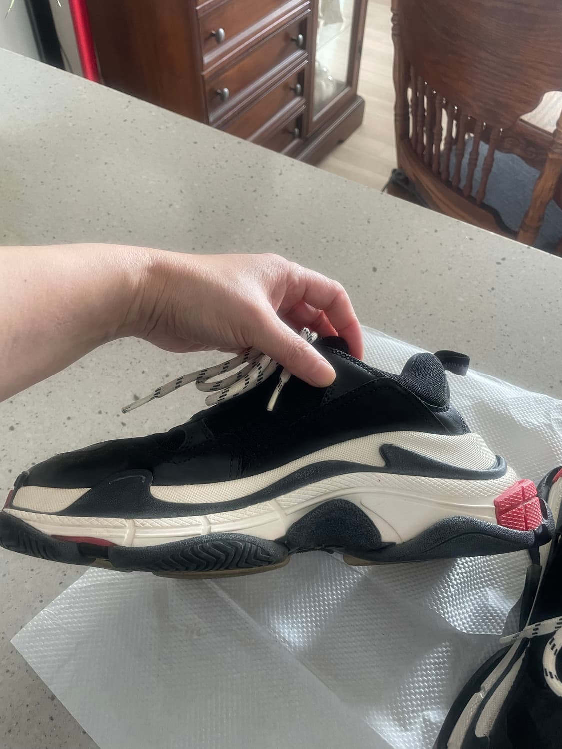 발렌시아가 트리플s 스니커즈40사이즈 260 상품이미지3