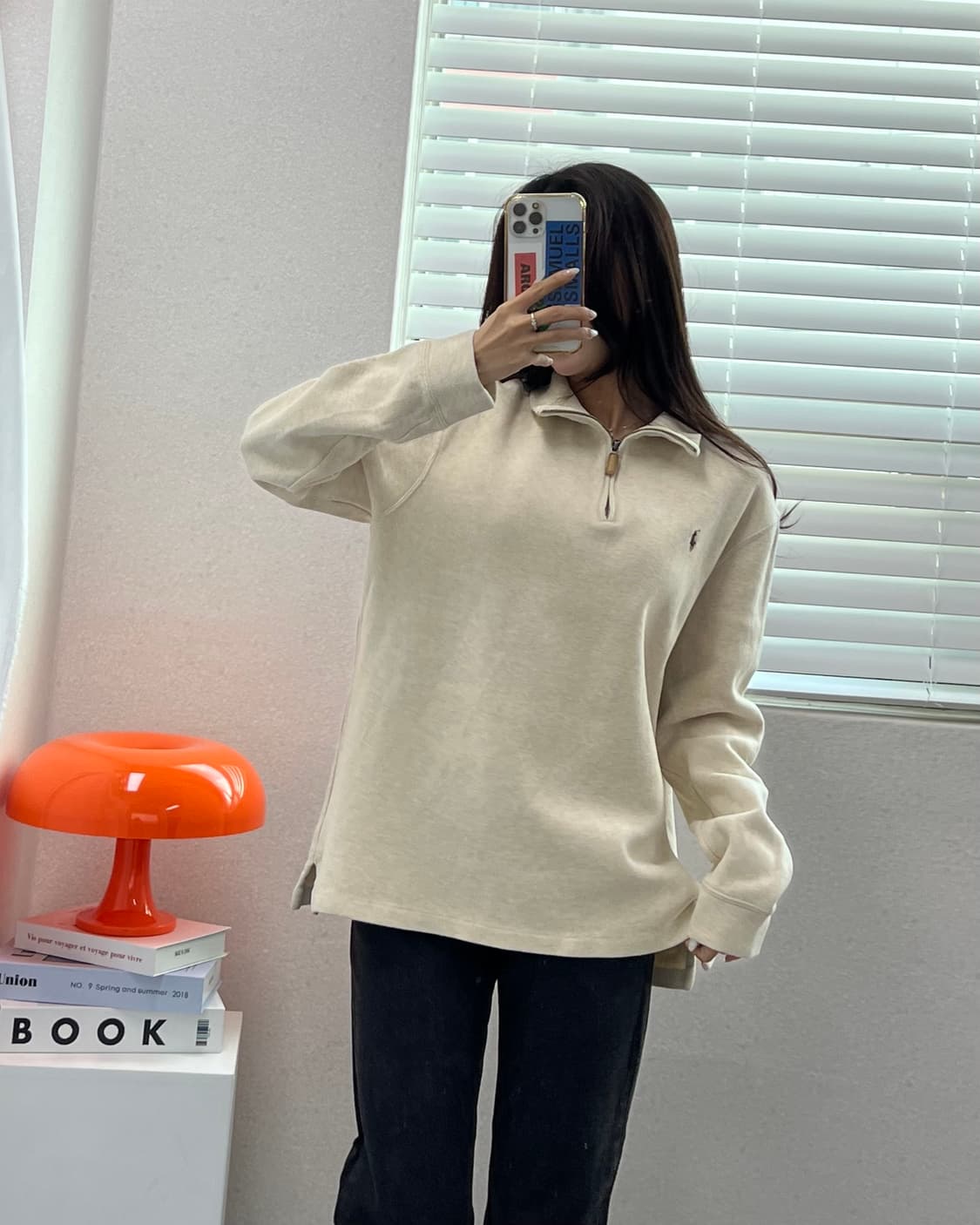 (M)폴로 반집업 스웨터-M1462 상품이미지1