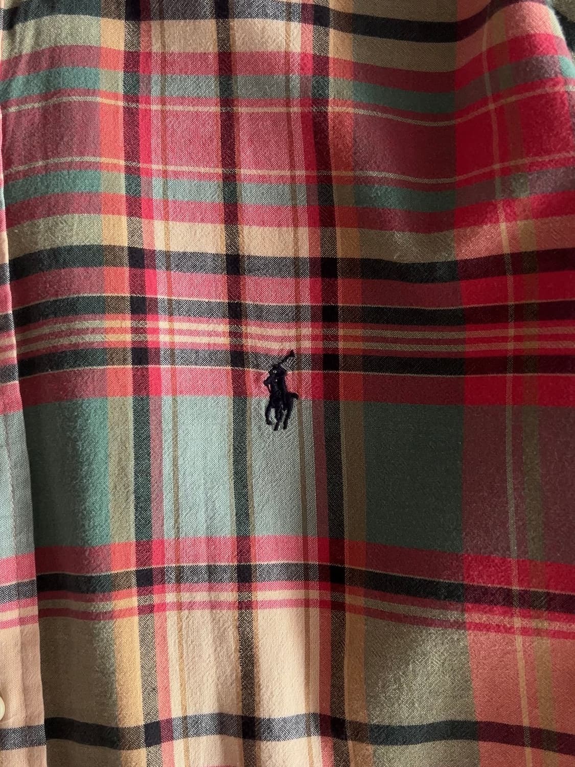 폴로 랄프로렌 체크 셔츠 M 상품이미지5